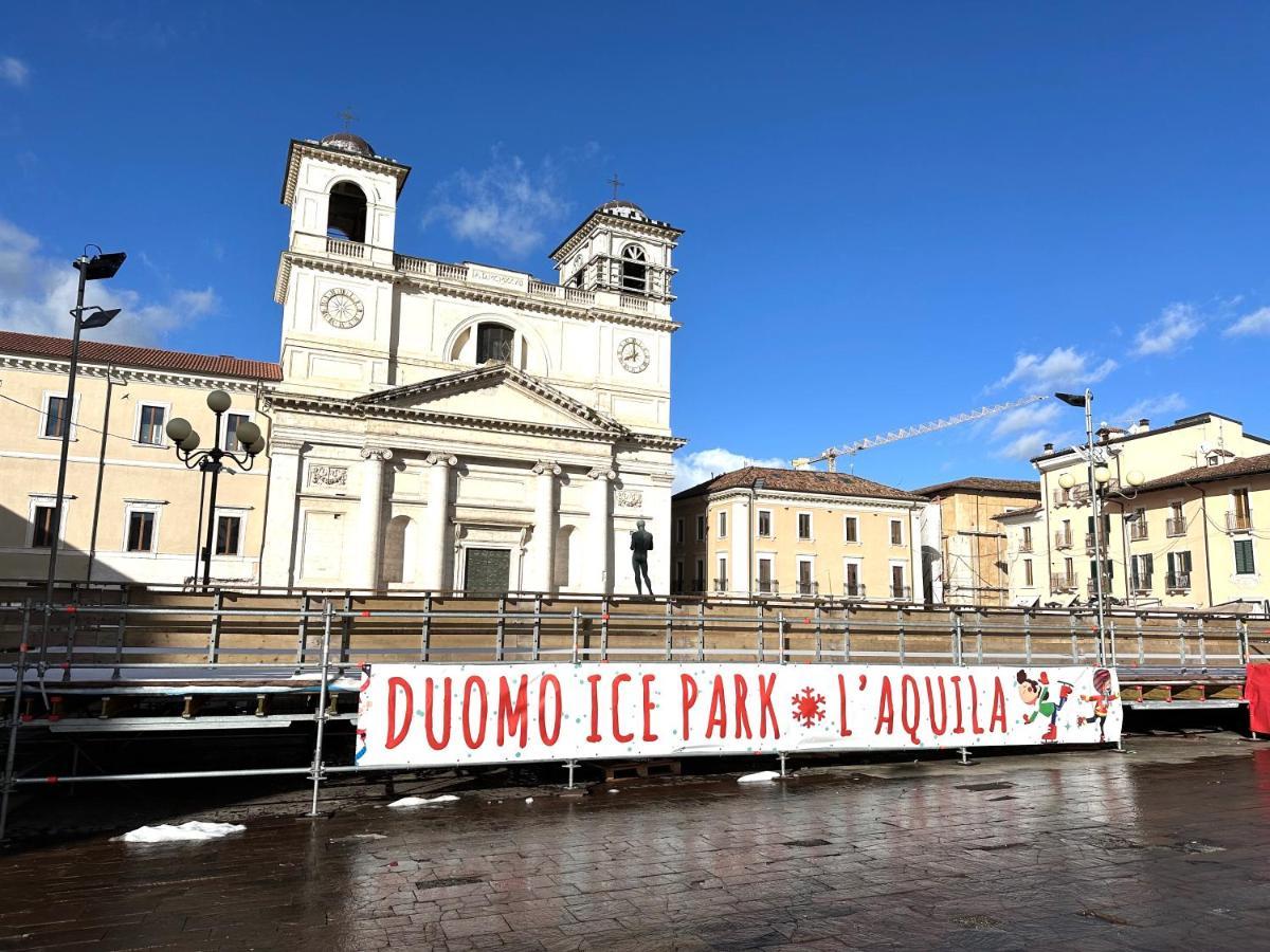 Dimora Del Sole - Intero Appartamento 拉奎拉 外观 照片